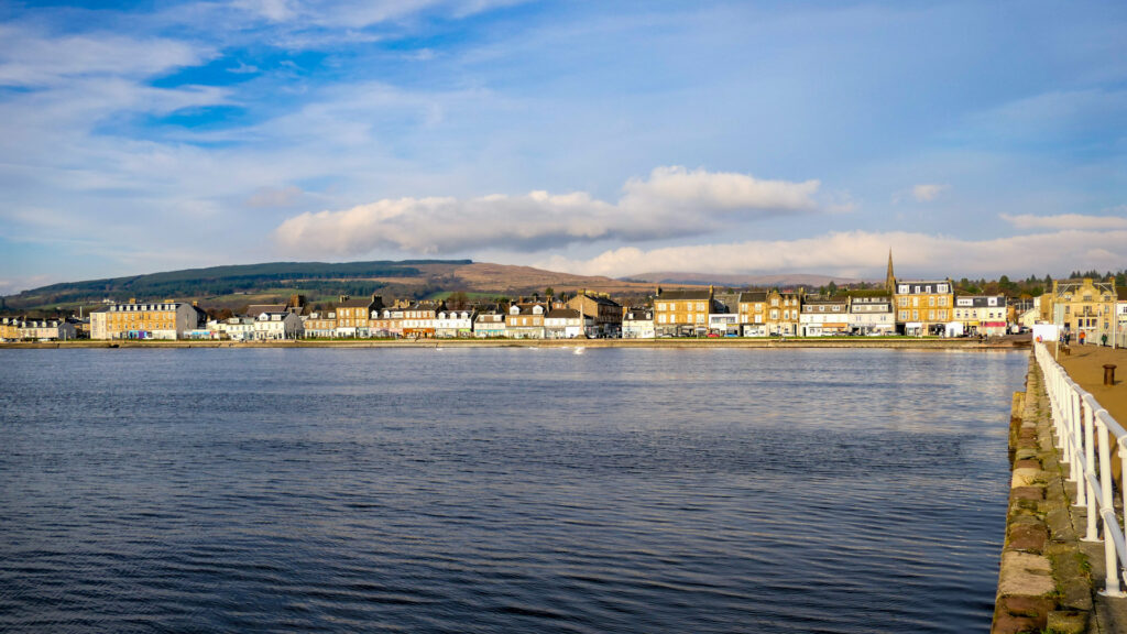 View to Town from Pier